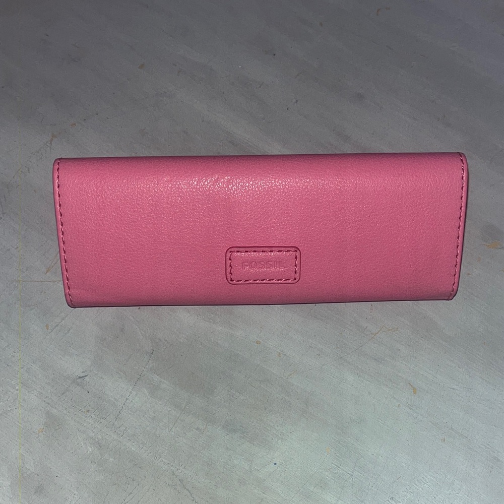 Fossil Eyeglass Case Pink
